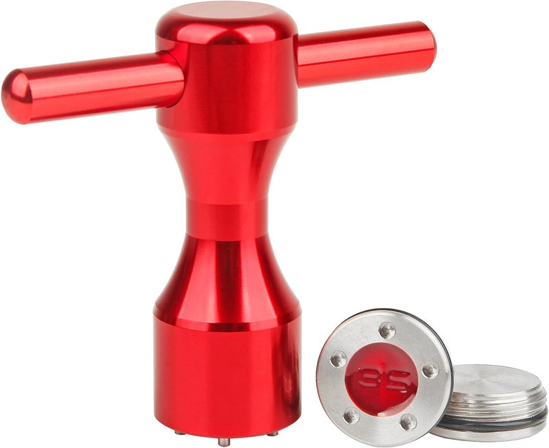 FoFoFo Golf Putter Weights Compatible with Scotty Cameron 2pcs Red 5g/10g/15g/20g/25g/30g/35g/40g/45g with Wrench Kit Set Compatible with Titleist Scotty Cameron Putter Newport - Image 2